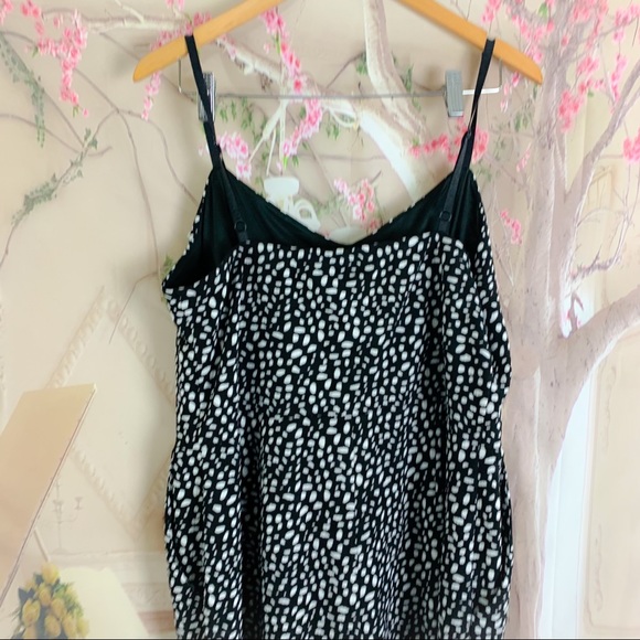NWOT Eloquii Black White Jumpsuit with Cutout - Picture 8 of 11